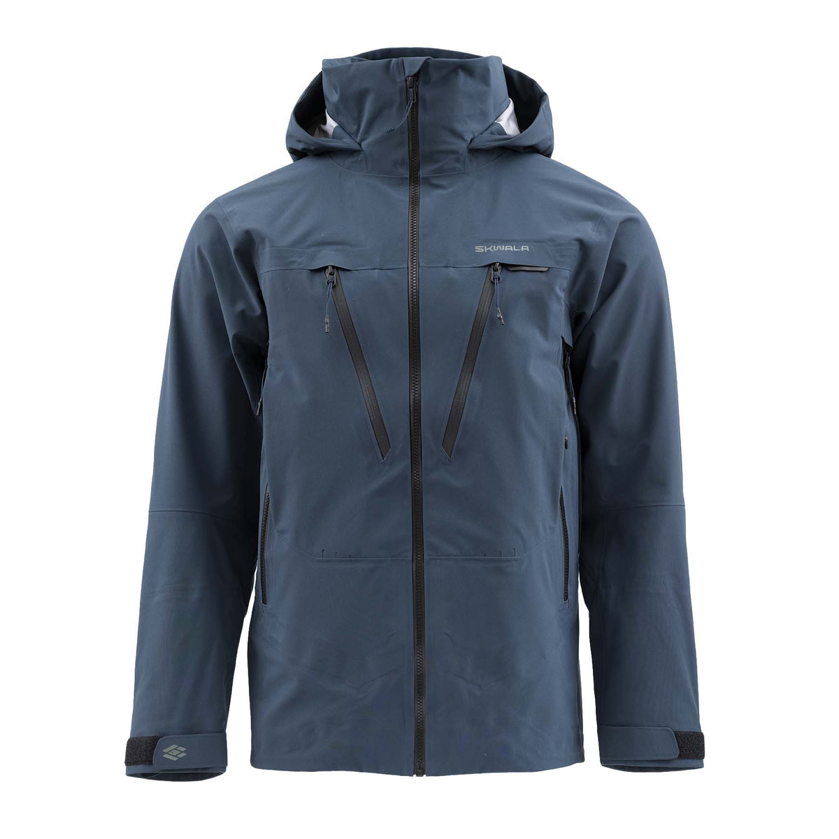 Front facing, hero image of the RS Jacket with the zipper fully zipped.