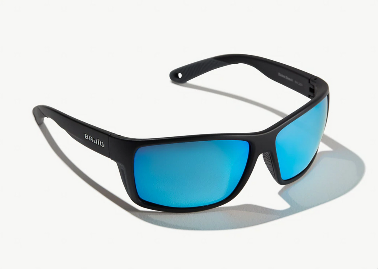 Bajio Bales Beach - Polycarbonate - Black Matte Blue Mirror
