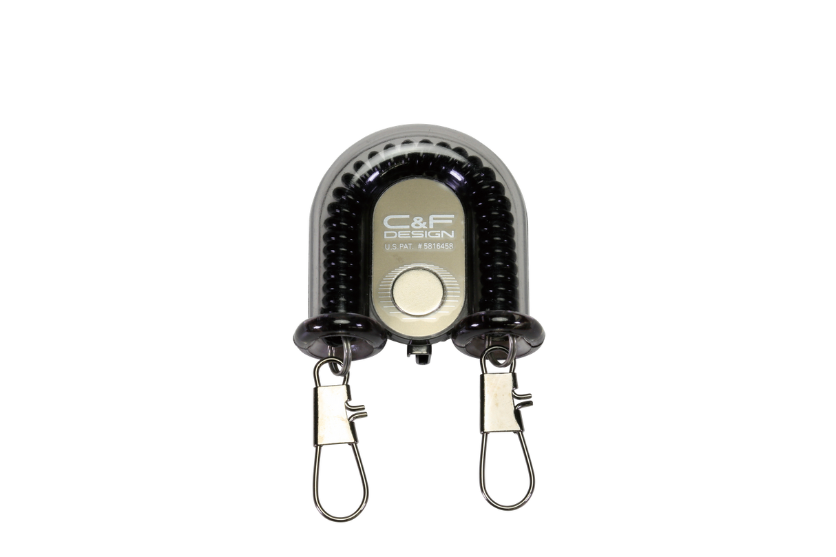 C&F Design 2-in-1 Retractor w Fly Catcher - Black