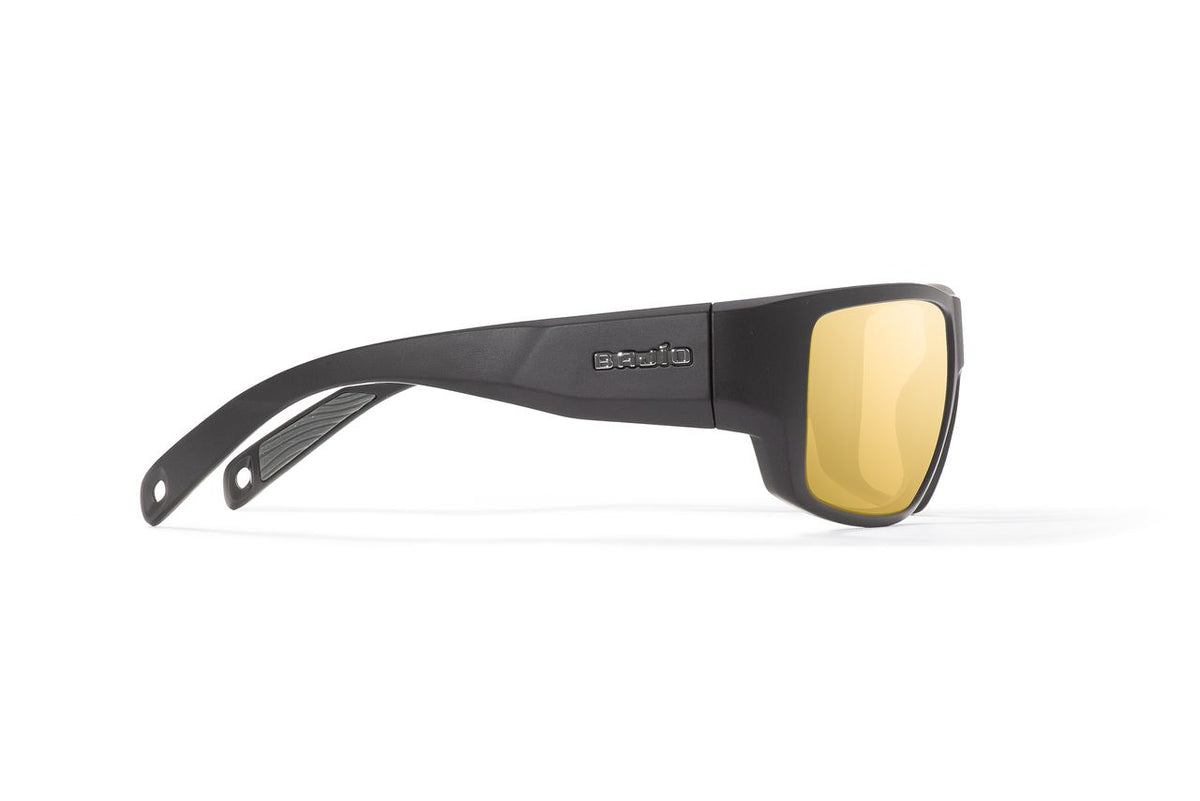 Bajio Piedra - Glass - Black Matte Yellow