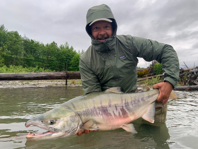 Flugfiske på fiskeresa i Skeena River i Kanada med Outside Travels