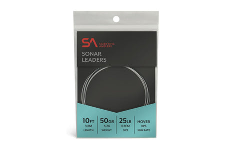 Scientific Anglers Sonar Leader 7ft - NEW - Charcoal