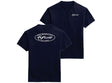 Scott Fly Rod Co. Oval Logo T-Shirt Navy - Navy