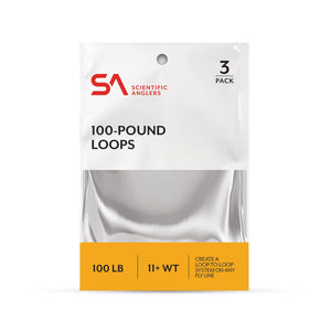 Scientific Anglers Braided Loops - 3 Pack - Clear
