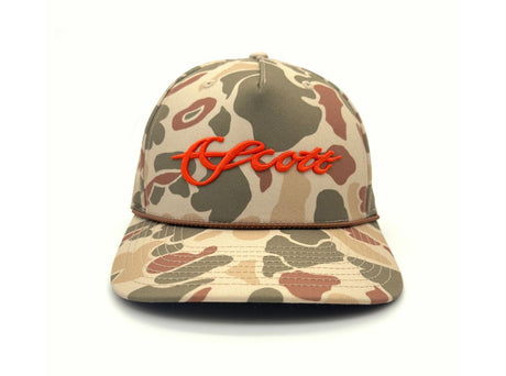 Scott Fly Rod Co. Duck Camo Hat Scott Script - N/A