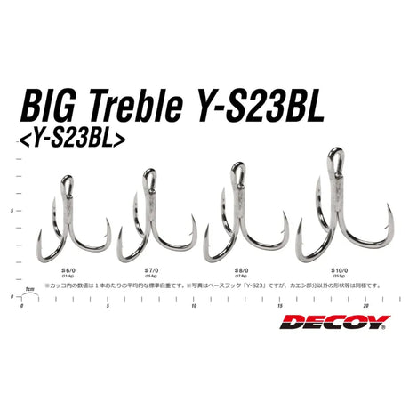 Decoy BIG Treble Y-S23BL