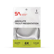 Scientific Anglers Absolute Trout Presentation Leader 11' - Clear